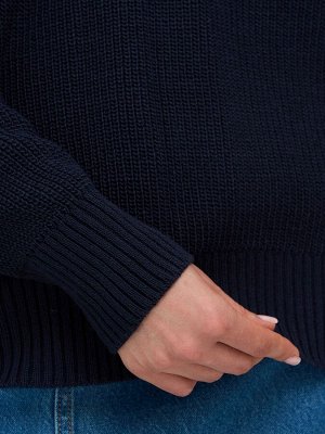 Джемпер женский 9242-94110   8800550/7100102/2301089 т.синий/пыльная лаванда/гиацинт