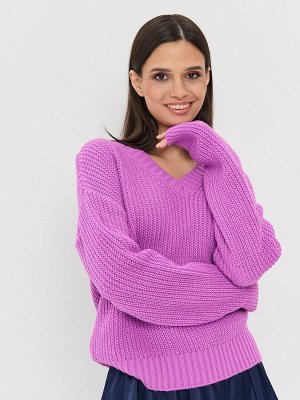 Джемпер женский 7242-40317   2301089 гиацинт