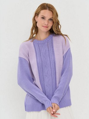 Джемпер женский 9242-94089   3585/3609 гортензия/лиловый