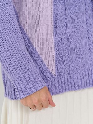 Джемпер женский 9242-94089   3585/3609 гортензия/лиловый
