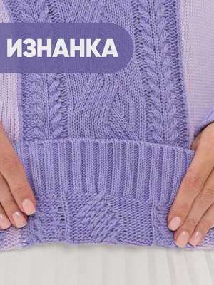 Джемпер женский 9242-94089   3585/3609 гортензия/лиловый