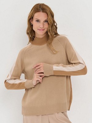 Джемпер женский 9242-94088   5200785/5300521/6100179 латте/ристретто/ваниль
