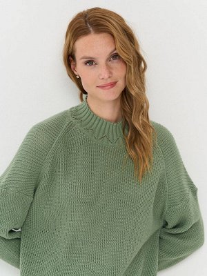 Джемпер женский 9242-94065   4300913 шалфей