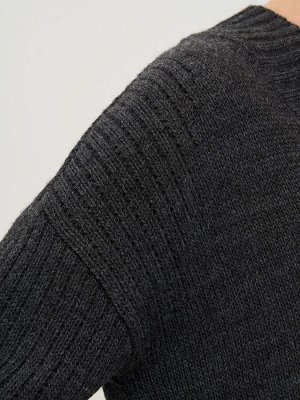 Джемпер женский 9242-94066   690055/5300521 антрацит/ристретто