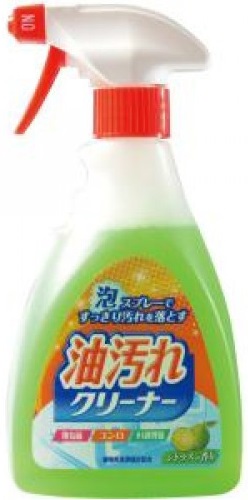 "Nihon Detergent" Очищающая спрей-пена для удаления масляных загрязнений на к
