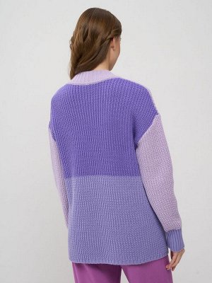 Кардиган женский 7242-14133   3609/3585/3661 лиловый/гортензия/ирис