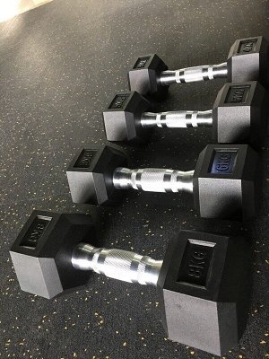 Гантельный ряд MD Buddy MD2102 27,5-50 кг (шаг 2,5 кг)