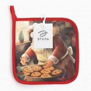 Прихватка «Этель» Cookies, саржа, 19x19 см, хлопок 100%, ватин 250 г/м²