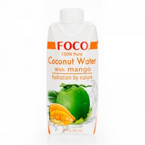 Кокосовая вода с манго FOCO4fresh, Ltd.