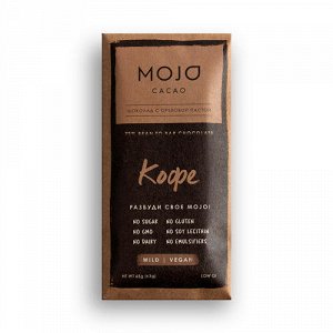 Шоколад горький "Кофе", 72% какао Mojo Cacao