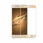 Золото. Стекло Full Screen на телефон Xiaomi Redmi