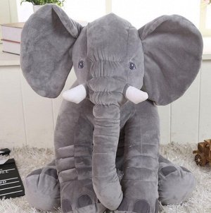 Слон Размер: 30 см
Многофункциональная плюшевая игрушка Слон. Сначала Ваш малыш  лежит на нем как в "коконе" чувствую при этом себя уютно и защищенным, потом Слон служит подушкой, на нем очень удобно 