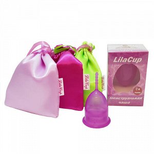 Чаша менструальная "Атлас Премиум", фиолетовая S LilaCup4fre