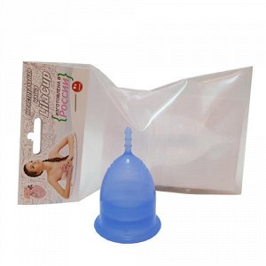 Чаша менструальная "Практик", синяя L LilaCup4fresh, Ltd.
