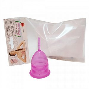 Чаша менструальная "Практик", пурпурная S LilaCup4fresh, Ltd