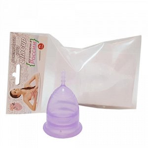 Чаша менструальная "Практик", сиреневая L LilaCup4fresh, Ltd