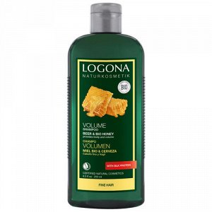 Шампунь для объема с Медом и Пивом Logona4fresh, Ltd.