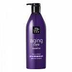 Mise-en-scene Шампунь антивозрастной для волос с пудрой чёрного жемчуга Shampoo Care Energy From Power Berry, 680 мл