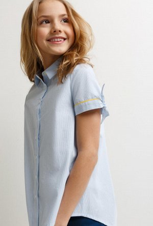 Блузка детская для девочек Clossiana голубой