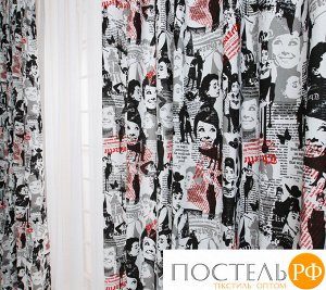 Комплект штор DAILY by T ОДРИ, 200х260 см - 2шт