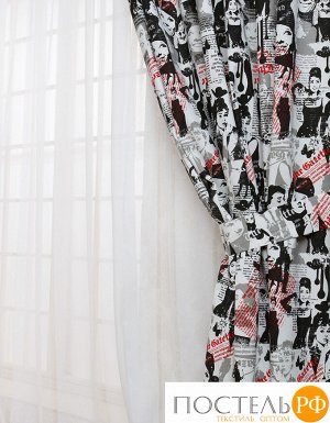 Комплект штор DAILY by T ОДРИ, 200х260 см - 2шт