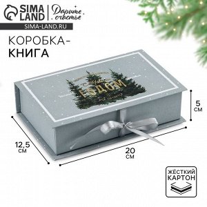 Коробка‒книга «Новогодняя ночь», 20 х 12.5 х 5 см, Новый год