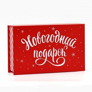 Коробка?книга «Новогодний подарок», 20 х 12.5 х 5 см, Новый год