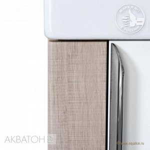 Тумба 1A221401VTD70 тумба для раковины ВИТА /44,7х44,7х24,3/ (белый/ясень шимо)