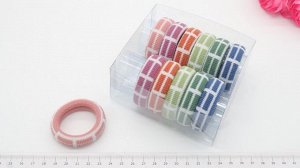 Резинки для волос кирпичи 4 см