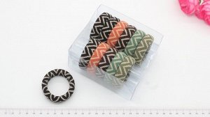 Резинки для волос зигзаг 4 см