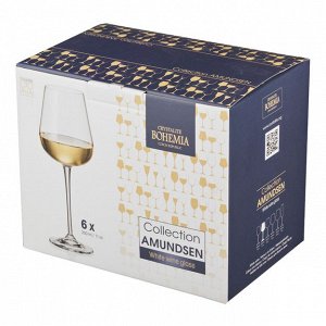 Набор бокалов для вина из 6 шт. "amundsen/ardea" 330 мл высота=22 см (кор=1набор.)