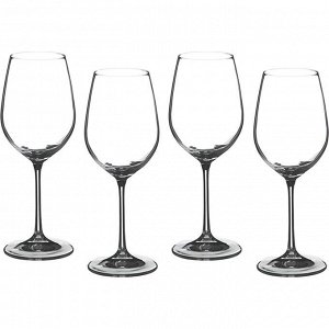 Набор бокалов для вина из 4 шт. "бар" 550 мл высота=24 см (кор=12набор.)