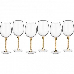 Набор бокалов для вина из 6 шт. 450 мл. высота=25 см.