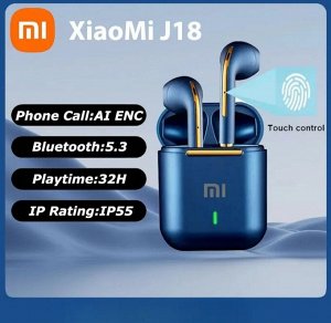 Беспроводные Наушники-вкладыши  XIAOMI J18 Mijia с шумоподавлением, Bluetooth 5,3, с микрофоном