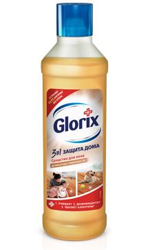 Чист.средство GLORIX 1л д/мытья пола Деликатные Поверхности