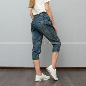 Капри джинсовые R-512