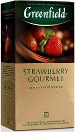 Чай Гринфилд Strawberry Gourmet 1,5г 1/25/10