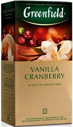 Чай Гринфилд Vanilla cranberry 1,5г 1/25/10