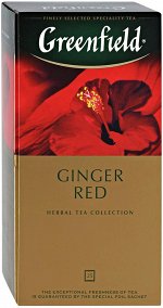 Чай Гринфилд Ginger Red 2г 1/25/10