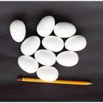 Заготовка пенопласт Яйцо 3 х 5 см набор 10 шт