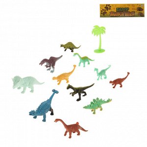Набор животных &quot;Динозавры&quot;, 12 предметов