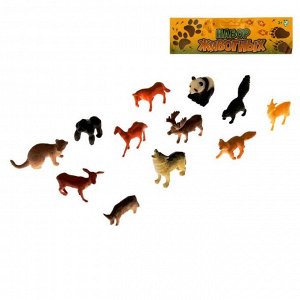 Набор животных «Удивительный мир», 12 предметов