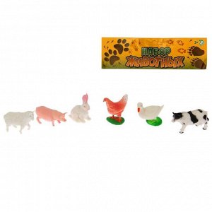 Набор животных "Моя ферма", 6 фигурок