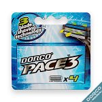 Dorco PACE3 сменные кассеты 3 лезвия (4 шт)