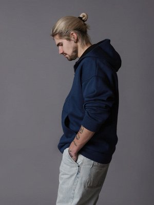 Зип Худи на молнии с начесом К550 Джинс