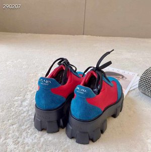 Полуботинки женские замшевые
