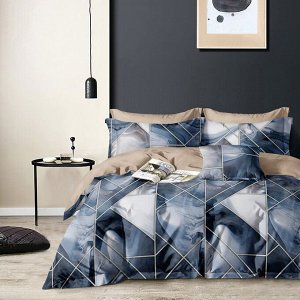 Круиз КПБ сатин 2,0сп с простыней 220*240