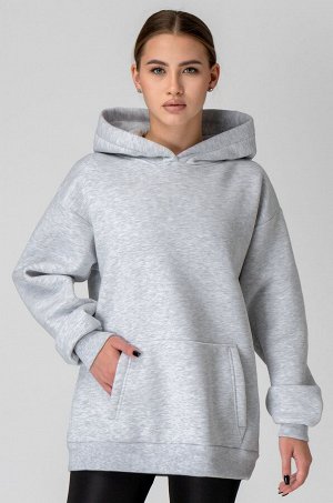 Женское худи из футера с начесом Happyfox