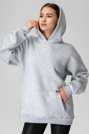 Женское худи из футера с начесом Happyfox