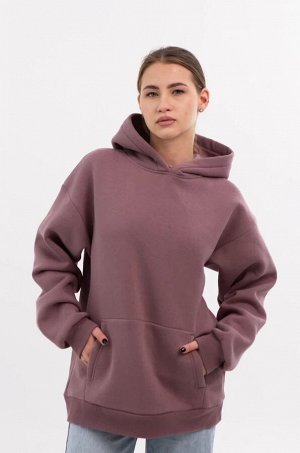 Женское худи из футера с начесом Happyfox